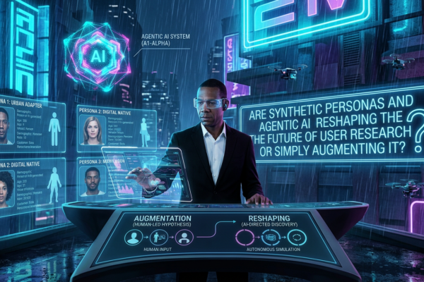 Nano Banana 2 - Are synthetic personas and agentic AI reshaping the future of user research___ or si_4 Nano Banana 2 - Are synthetic personas and agentic AI reshaping the future of user research___ or si_4